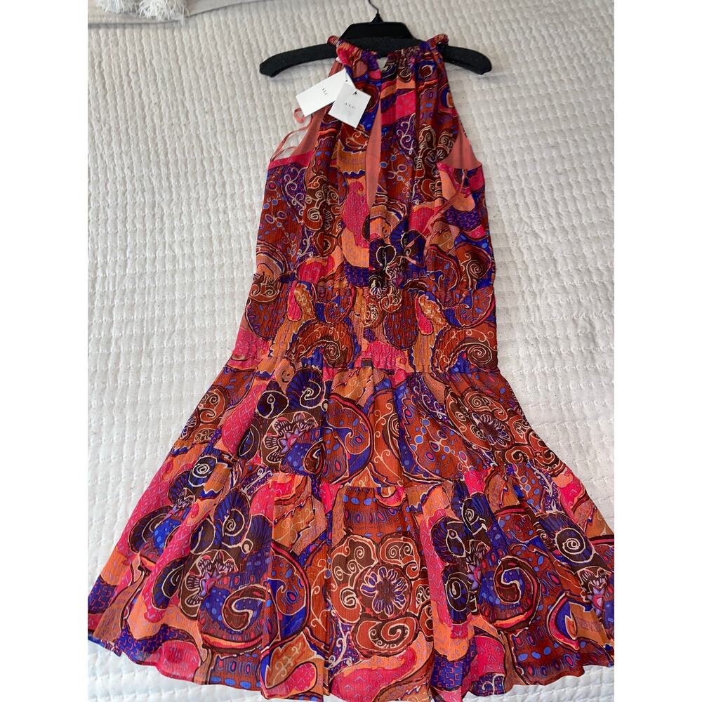 ALC Cory Paisley Mini Dress Size 8